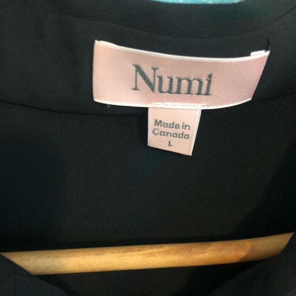 Numi silk blouse, the Simone. New. Beautiful washable and stain resistant silk. - Picture 2 of 2